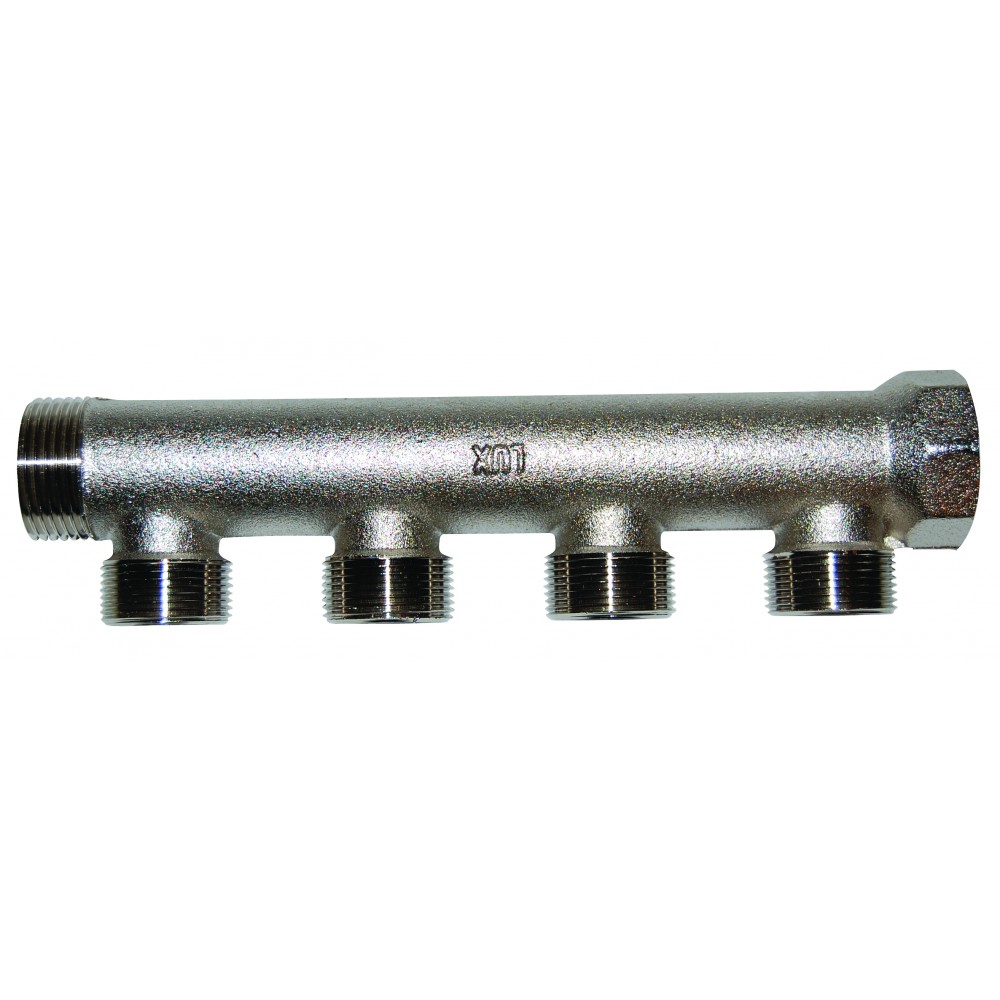 M24 pex fordelerrør med 4x24mm afgange - Varme-eksperten.dk
