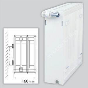 Radiator Heizrad 33 900x1800mm - 3832 Watt opvarmer ca. 64 m²
