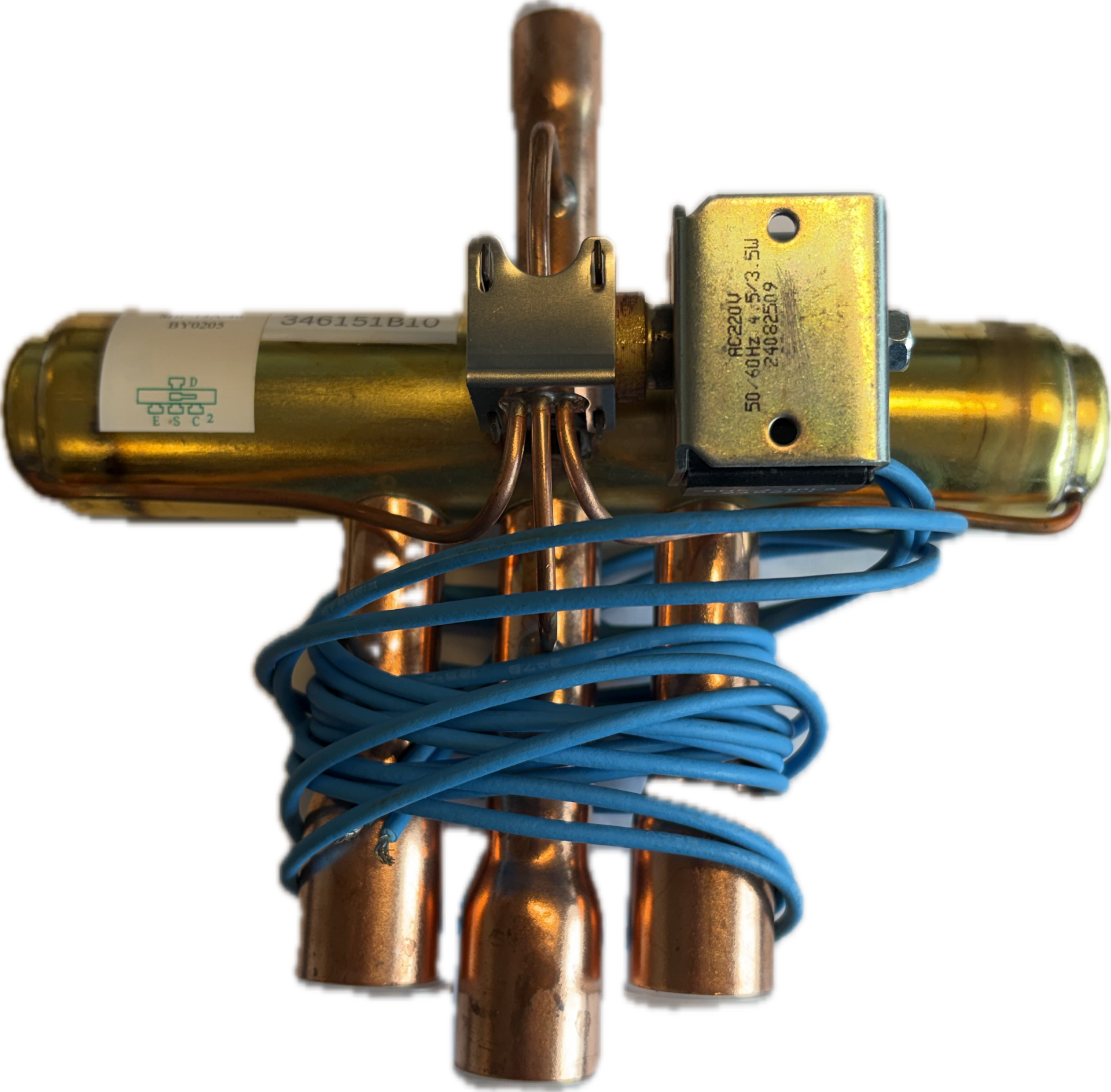 CopMax Spole T/4-vejs Ventil_346151B10