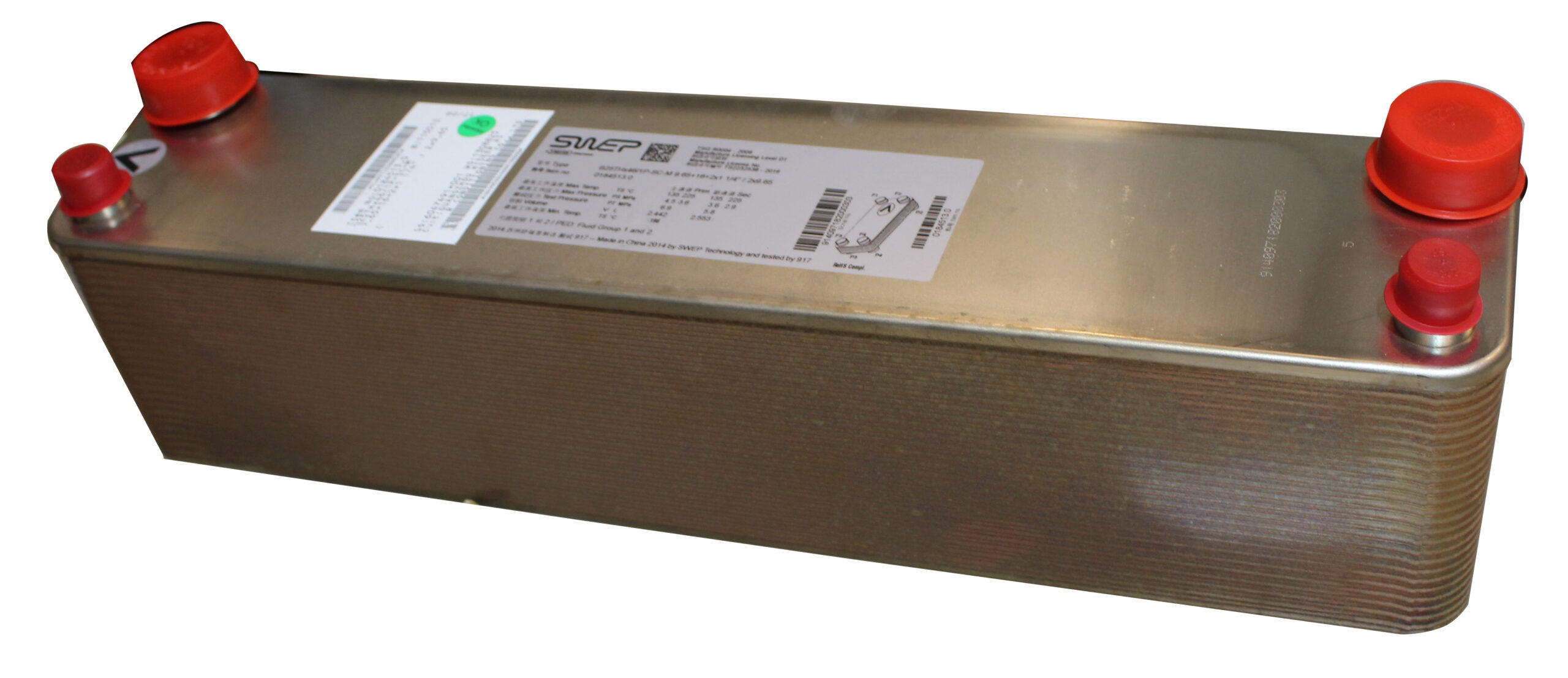 CopMax AS10 Kondensveksler 2,5 liter til Luft/vand varmepumpe