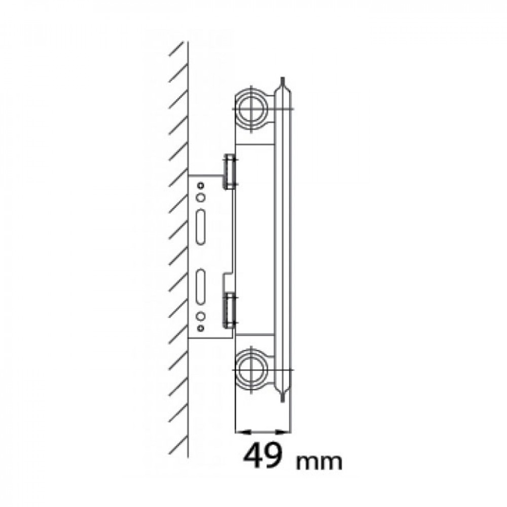 Heizrad Radiator 11 300x400mm - Billede 3