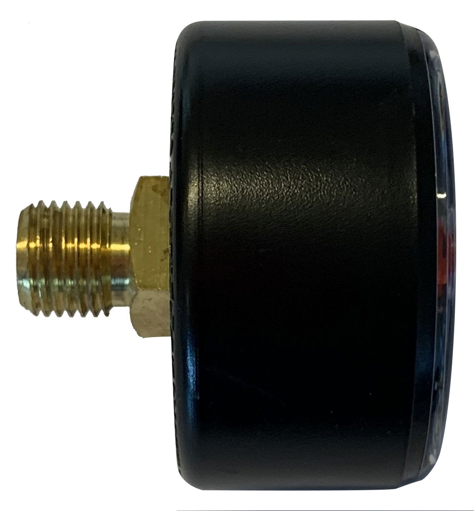 Manometer til trykekspansion 1/4" 50 mm 0-4 bar - Billede 2