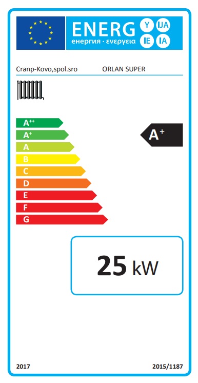 Orlán Gasogen Kedel Super 25kW fastbrændselskedel - Billede 2