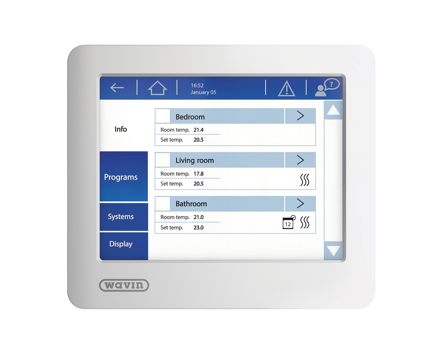 Wavin Sentio Display